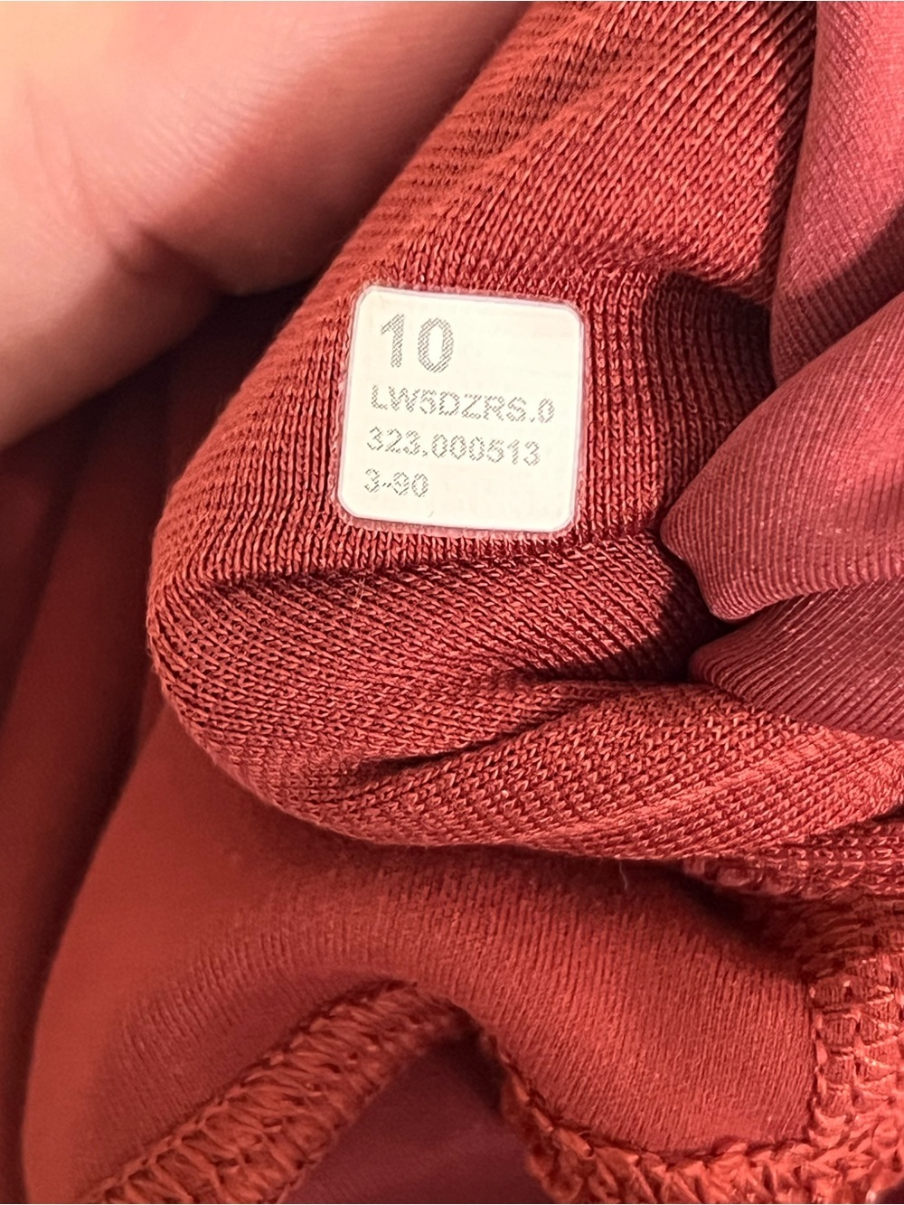 Lululemon Wunder Train Contour Fit High-Rise Tight 25" in Terra Orange - Picture 5 of 6